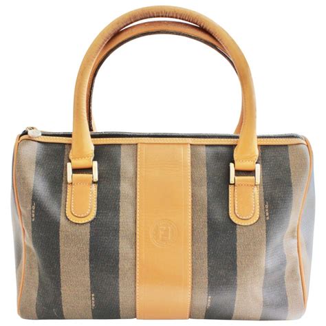 fendi stripe tote|Fendi tote vintage.